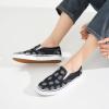 imageWomens Slip on Shoes Canvas Sneakers Loafers Non Slip Shoes Low Top Casual ShoesBlackWhite
