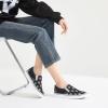 imageWomens Slip on Shoes Canvas Sneakers Loafers Non Slip Shoes Low Top Casual ShoesBlackWhite