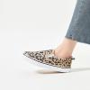 imageWomens Slip on Shoes Canvas Sneakers Loafers Non Slip Shoes Low Top Casual ShoesLeopard