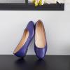 imageHash Bubbie Womens Flats Shoes Ballet Flats Dress Shoes Comfortable PU Leather Slip on Shoes for WomenDark Purple