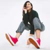 imagehash bubbie Unisex Canvas High top Sneakers Womens Classic Fashion High Tops Canvas Shoes Casual Tennis Shoes for MenPink