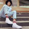 imagehash bubbie Unisex Canvas High top Sneakers Womens Classic Fashion High Tops Canvas Shoes Casual Tennis Shoes for MenWhite