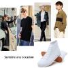 imagehash bubbie Unisex Canvas High top Sneakers Womens Classic Fashion High Tops Canvas Shoes Casual Tennis Shoes for MenWhite