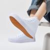 imagehash bubbie Unisex Canvas High top Sneakers Womens Classic Fashion High Tops Canvas Shoes Casual Tennis Shoes for MenWhite