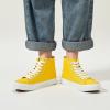 imagehash bubbie Unisex Canvas High top Sneakers Womens Classic Fashion High Tops Canvas Shoes Casual Tennis Shoes for MenYellow
