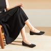 imagehash bubbie Womens Flats Shoes Ballet Flats Womens Knit Mesh Washable Dress Shoes Comfortable Slip on Loafers for Women Breathable Business Casual ShoesBlack
