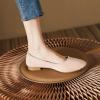 imagehash bubbie Womens Flats Shoes Ballet Flats Womens Round Toe Memory Foam Comfortable Dress Shoes Faux Suede Slip on Loafers for WomenNude Pink