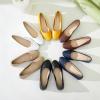 imagehash bubbie Womens Loafers Slip on Shoes Chunky Low Block Heels Closed Toe Pumps Shoes Office Shoes Ladies Elegant Wedding Dress ShoesBlack