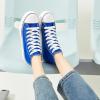 imagehash bubbie Unisex Fashion High top Sneakers Womens Classic High Tops Canvas Shoes Casual Tennis Shoes for MenDark Blue