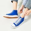 imagehash bubbie Unisex Fashion High top Sneakers Womens Classic High Tops Canvas Shoes Casual Tennis Shoes for MenDark Blue