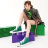 imagehash bubbie Unisex Fashion High top Sneakers Womens Classic High Tops Canvas Shoes Casual Tennis Shoes for MenDark Green