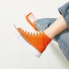 imagehash bubbie Unisex Fashion High top Sneakers Womens Classic High Tops Canvas Shoes Casual Tennis Shoes for MenOrange