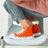 imagehash bubbie Unisex Fashion High top Sneakers Womens Classic High Tops Canvas Shoes Casual Tennis Shoes for MenOrange