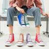 imagehash bubbie Unisex Fashion High top Sneakers Womens Classic High Tops Canvas Shoes Casual Tennis Shoes for MenWatermelon Red