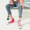 imagehash bubbie Unisex Fashion High top Sneakers Womens Classic High Tops Canvas Shoes Casual Tennis Shoes for MenWatermelon Red