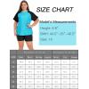 imageTUOPIN Womens Plus Size 2 Piece Swimsuits Short Sleeve Rash Guard UPF 50 with Boyshort Bottoms Swim Shirt ampamp Swim Shorts Set