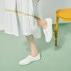 imageTUOPIN Womens White Canvas Sneakers Low Top Laceup Canvas Shoes Lightweight Casual Tennis ShoesWhite