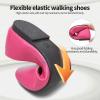 imageHash Bubbie Womens Flats Shoes Ballet Flats Dress Shoes Comfortable PU Leather Slip on Shoes for WomenRose Red