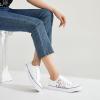 imagehash bubbie White Sneakers for Women Low Top Canvas Shoes Womens Canvas Sneakers Womens Fashion Sneakers Slip on Casual Tennis ShoesWhite Embroidery Flower