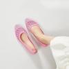 imagehash bubbie Womens Flats Shoes Women Comfortable Dress Shoes Black Pointed Toe Flats Ballet Mesh Knit Flat Dressy Slip on Business Casual Shoes for WomenPink