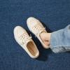 imagehash bubbie Womens Mules Comfortable Slip on Sneakers Tennis Shoes Summer Backless Canvas Shoes Close Toed SandalsBeige