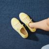 imagehash bubbie Womens Slip on Shoes Canvas Shoes Non Slip Fashion Sneakers for Women Low Top LoafersLemon Yellow