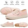 imagehash bubbie Womens Slip on Shoes Canvas Shoes Non Slip Fashion Sneakers for Women Low Top LoafersLight Pink