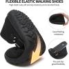 imagehash bubbie Womens Ballet Mary Jane Flats Wide Toe Box Memory Foam Comfortable Dress Shoes Cute Work Office ShoesBlack