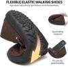 imagehash bubbie Womens Ballet Mary Jane Flats Wide Toe Box Memory Foam Comfortable Dress Shoes Cute Work Office ShoesTan