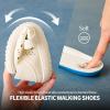 imagehash bubbie Womens Ballet Mary Jane Flats Wide Toe Box Memory Foam Comfortable Dress Shoes Cute Work Office ShoesWhite