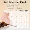 imageToupin Winter Ankle Black Boots for Women  SlipOn Mini Boots with Side Zipper Faux Fur Lining ampamp SplashResistantPink