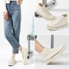 imagehash bubbie High Top Sneakers for Women Classic High Tops Canvas Shoes Lace up Womens Fashion SneakerBeige