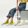 imagehash bubbie High Top Sneakers for Women Classic High Tops Canvas Shoes Lace up Womens Fashion SneakerFluorescent Green