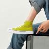 imagehash bubbie High Top Sneakers for Women Classic High Tops Canvas Shoes Lace up Womens Fashion SneakerFluorescent Green