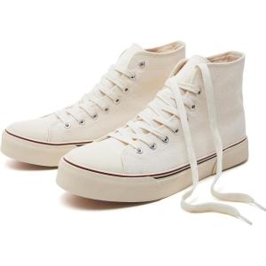 imagehash bubbie High Top Sneakers for Women Classic High Tops Canvas Shoes Lace up Womens Fashion SneakerBeige