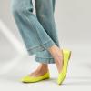 imageHash Bubbie Womens Flats Shoes Ballet Flats Dress Shoes Comfortable PU Leather Slip on Shoes for WomenLemon Yellow