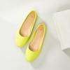 imageHash Bubbie Womens Flats Shoes Ballet Flats Dress Shoes Comfortable PU Leather Slip on Shoes for WomenLemon Yellow