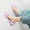 imageHash Bubbie Womens Flats Shoes Ballet Flats Dress Shoes Comfortable PU Leather Slip on Shoes for WomenLight Purple