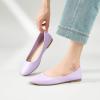 imageHash Bubbie Womens Flats Shoes Ballet Flats Dress Shoes Comfortable PU Leather Slip on Shoes for WomenLight Purple