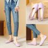 imagehash bubbie Womens Flats Shoes Black Ballet Flats Dress Shoes for Women Slip on Comfortable Dressy LoafersLight Purple