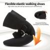 image:imagehash bubbie Womens Mary Janes Flats Shoes Black Ballet Flats Memory Foam Dress Shoes with StrapBlack