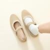 image:imagehash bubbie Womens Mary Janes Flats Shoes Black Ballet Flats Memory Foam Dress Shoes with StrapKhaki