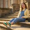 image:imagehash bubbie Womens Mules Comfortable Slip on Sneakers Tennis Shoes Summer Backless Canvas Shoes Close Toed SandalsDark Green