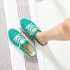 image:imagehash bubbie Womens Mules Comfortable Slip on Sneakers Tennis Shoes Summer Backless Canvas Shoes Close Toed SandalsDark Green