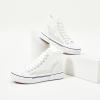 image:imagehash bubbie High Top Sneakers for Women Classic High Tops Canvas Shoes Lace up Womens Fashion SneakerWhite Mesh
