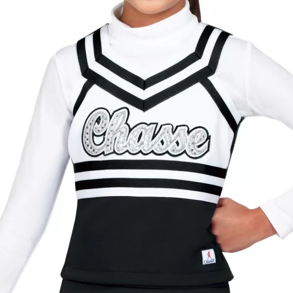 Double Knit Sweetheart Cheer Uniform Shell Top - Youth Girls Sizes