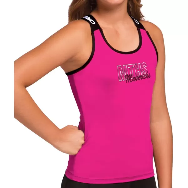 chassé Performance C-Prime 2.0 Cheerleading Fitted Practice Tank Top -