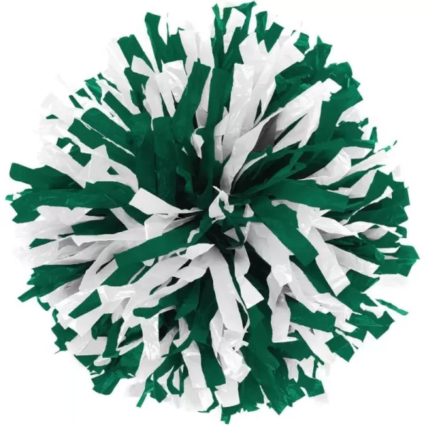 In-Stock Youth Cheerleading Pom Purple/Wht
