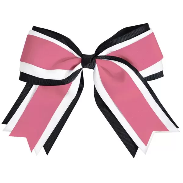 Jumbo 3 Color Hair Bow Purple