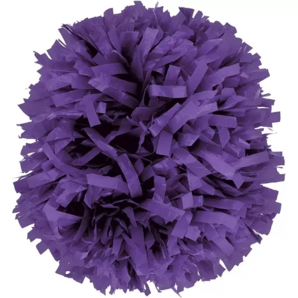 Plastic Instock Cheerleading Pom White